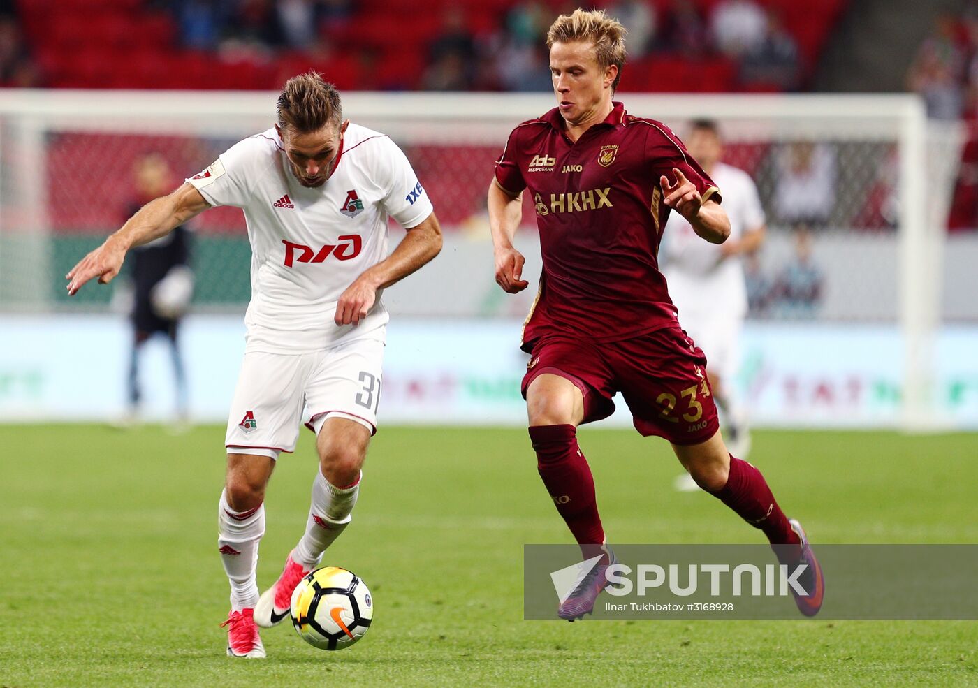 Russian Football Premier League. Rubin vs. Lokomotiv