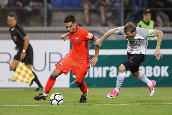 Russian Football Premier League. Tosno vs. CSKA