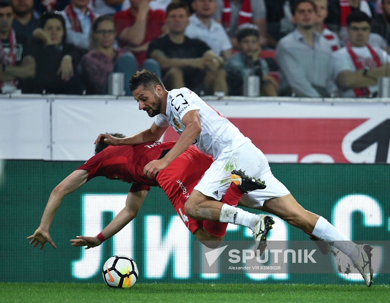 Russian Football Premier League. Spartak vs. Arsenal