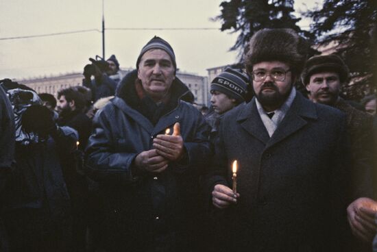 Rally in Moscow on Human Rights Day