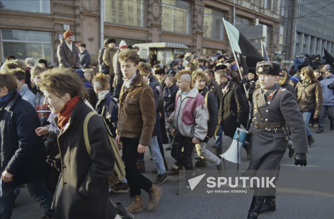 Rally in Moscow on Human Rights Day