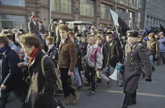 Rally in Moscow on Human Rights Day