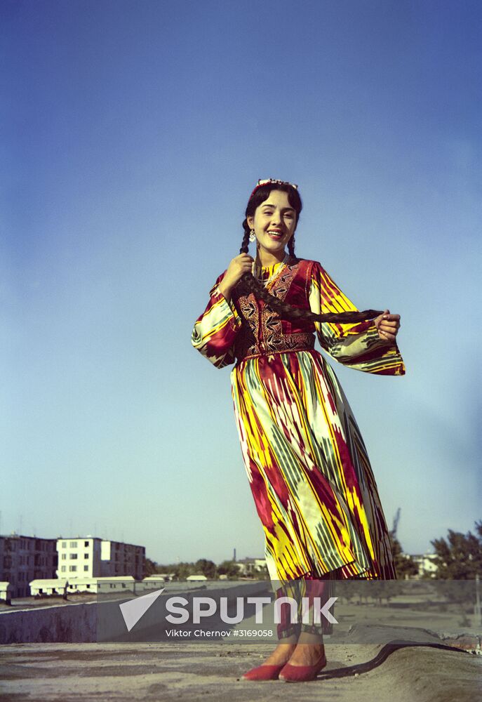 Uzbek actress Gulchekhra Dzhamilova