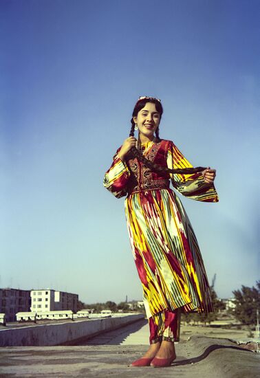 Uzbek actress Gulchekhra Dzhamilova