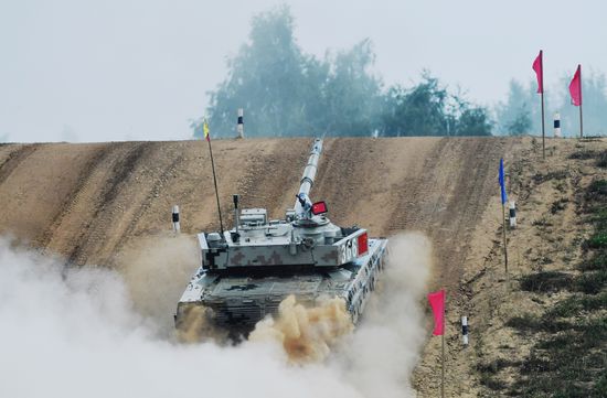 Tank Biathlon. Semifinals. Day three