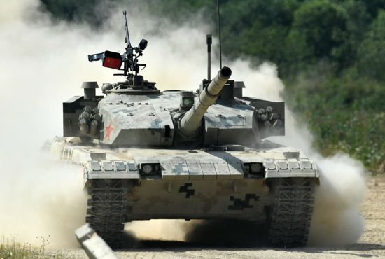 Tank Biathlon. Semifinals. Day three