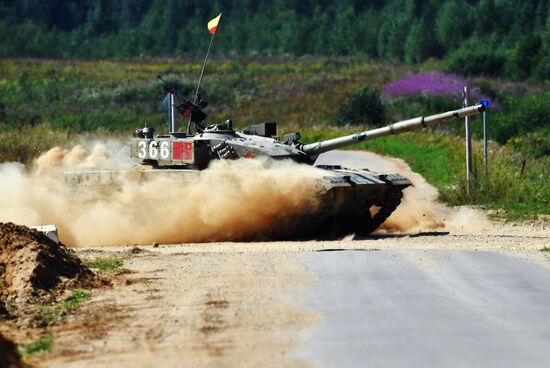 Tank Biathlon. Semifinals. Day three