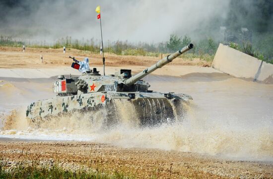 Tank Biathlon. Semifinals. Day three