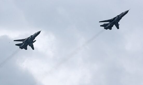 Tactical drill of Baltic Fleet's marines