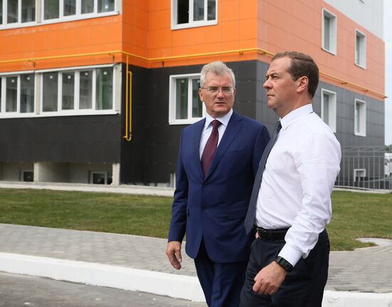 Prime Minister Medvedev visits Volga Federal District