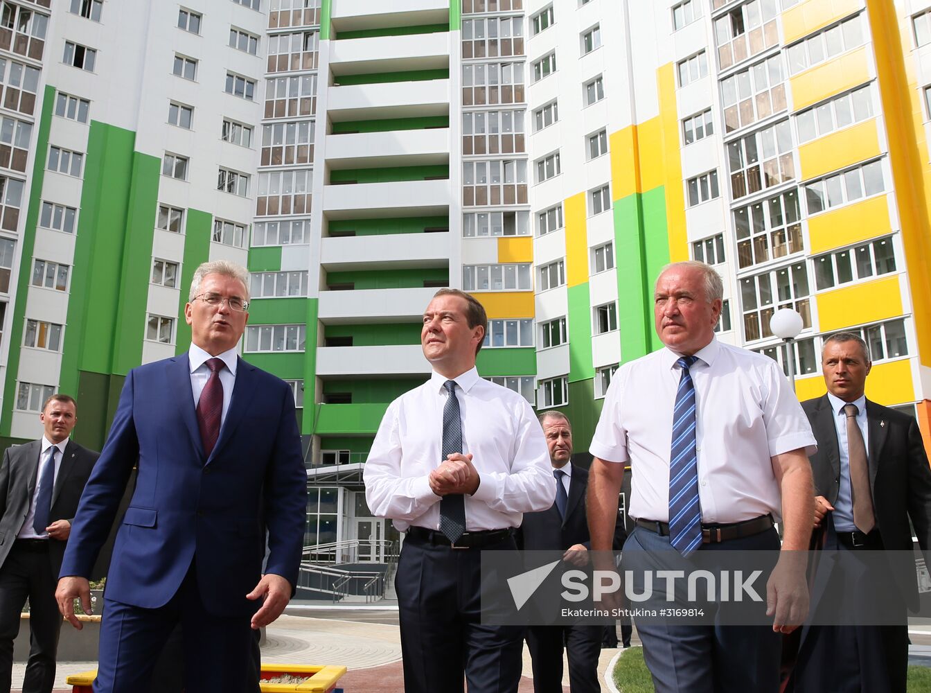 Prime Minister Medvedev visits Volga Federal District