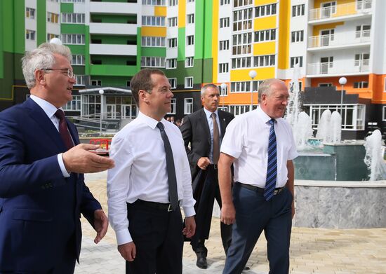 Prime Minister Medvedev visits Volga Federal District