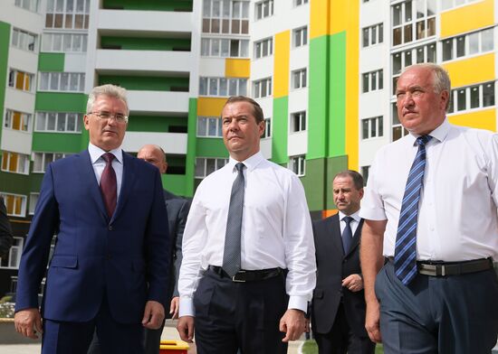 Prime Minister Medvedev visits Volga Federal District