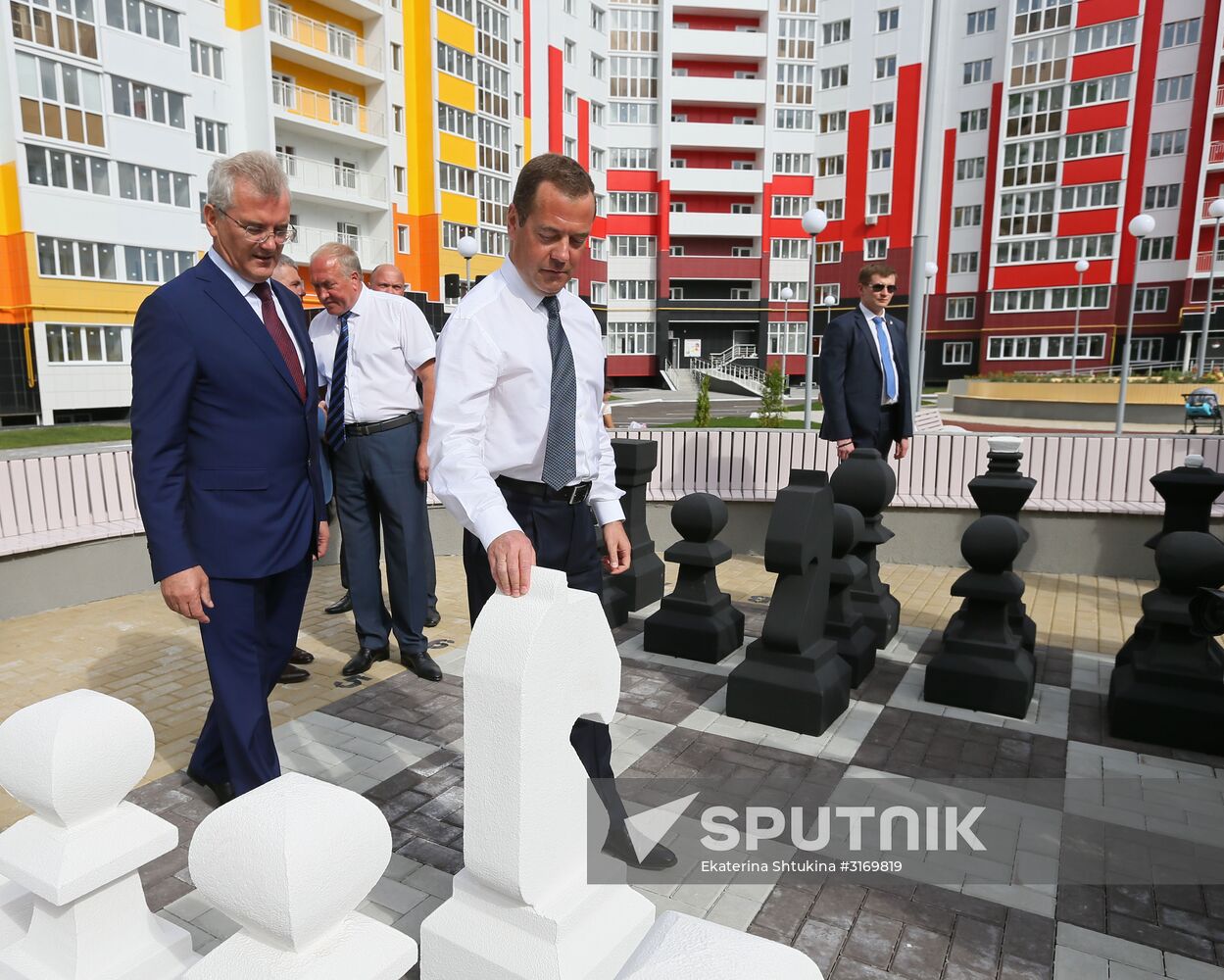 Prime Minister Medvedev visits Volga Federal District