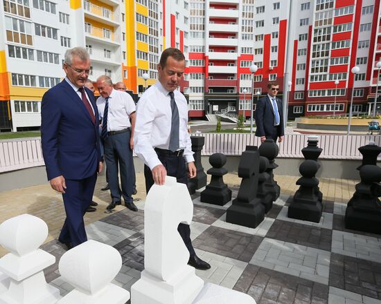 Prime Minister Medvedev visits Volga Federal District
