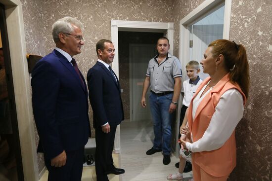 Prime Minister Medvedev visits Volga Federal District