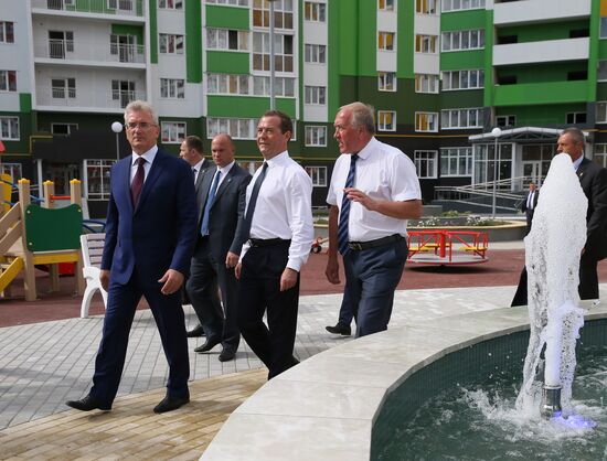 Prime Minister Medvedev visits Volga Federal District