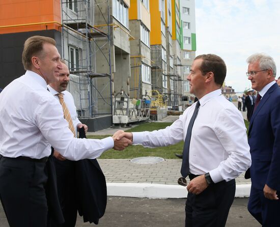 Prime Minister Medvedev visits Volga Federal District
