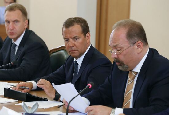 Prime Minister Medvedev visits Volga Federal District