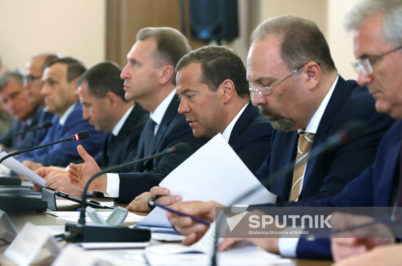 Russian Prime Minister Dmitry Medvedev visits Volga Federal District
