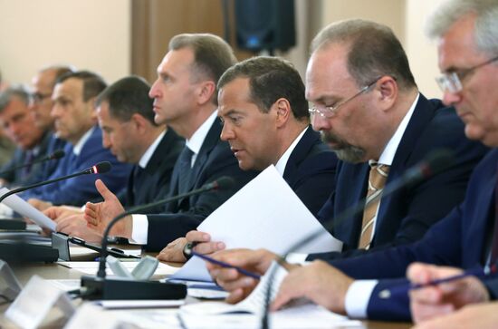 Russian Prime Minister Dmitry Medvedev visits Volga Federal District