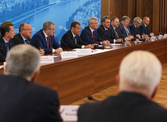 Russian Prime Minister Dmitry Medvedev visits Volga Federal District