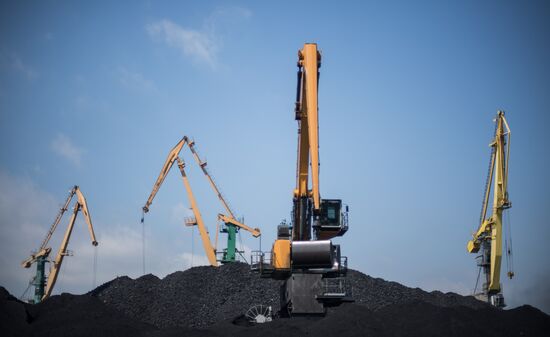 Commercial port of Novorossiysk