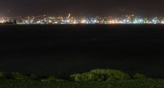 Commercial port of Novorossiysk