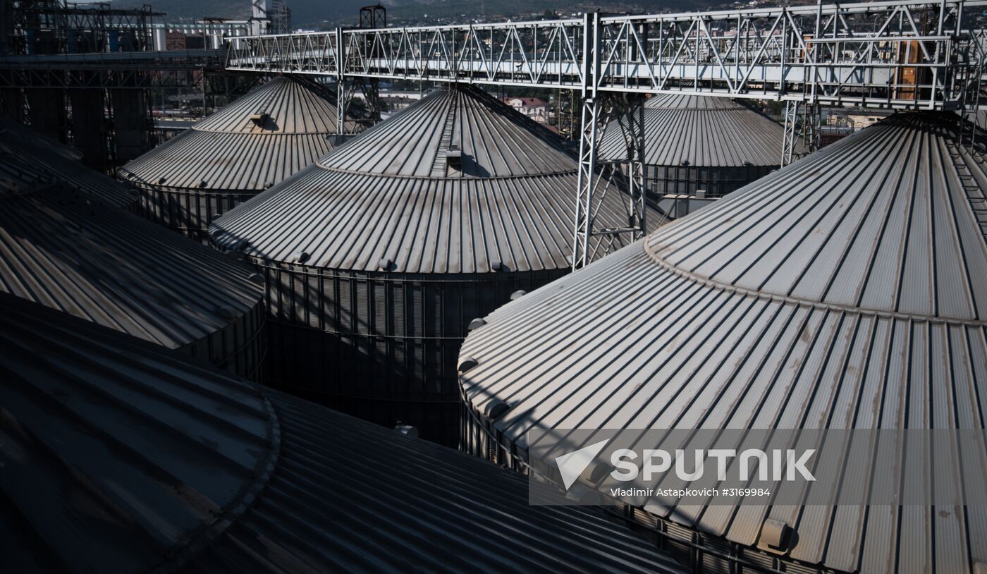 Commercial port of Novorossiysk