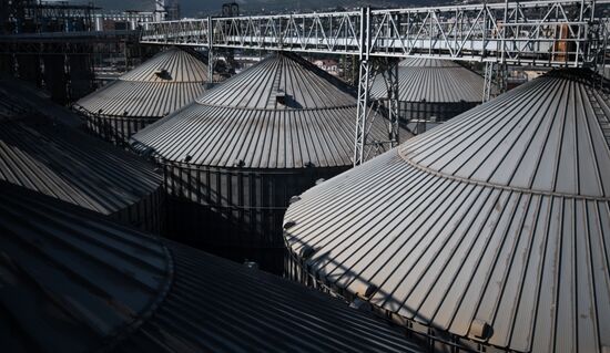 Commercial port of Novorossiysk