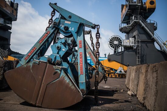 Commercial port of Novorossiysk