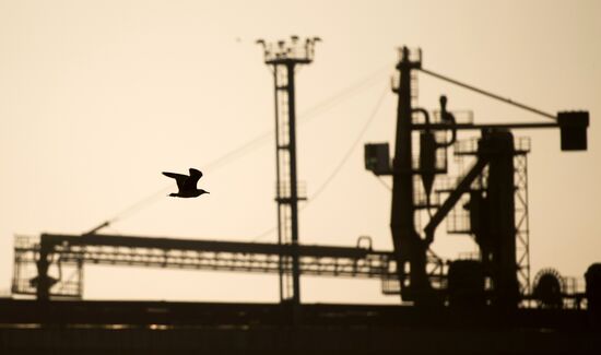 Commercial port of Novorossiysk