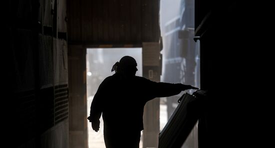 Commercial port of Novorossiysk