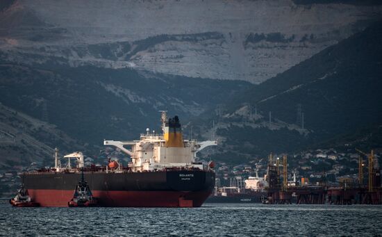 Commercial port of Novorossiysk