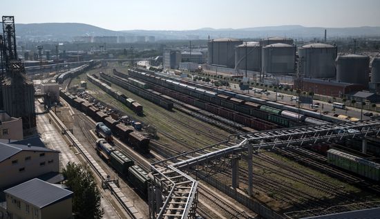 Commercial port of Novorossiysk