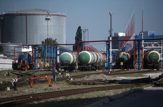 Commercial port of Novorossiysk