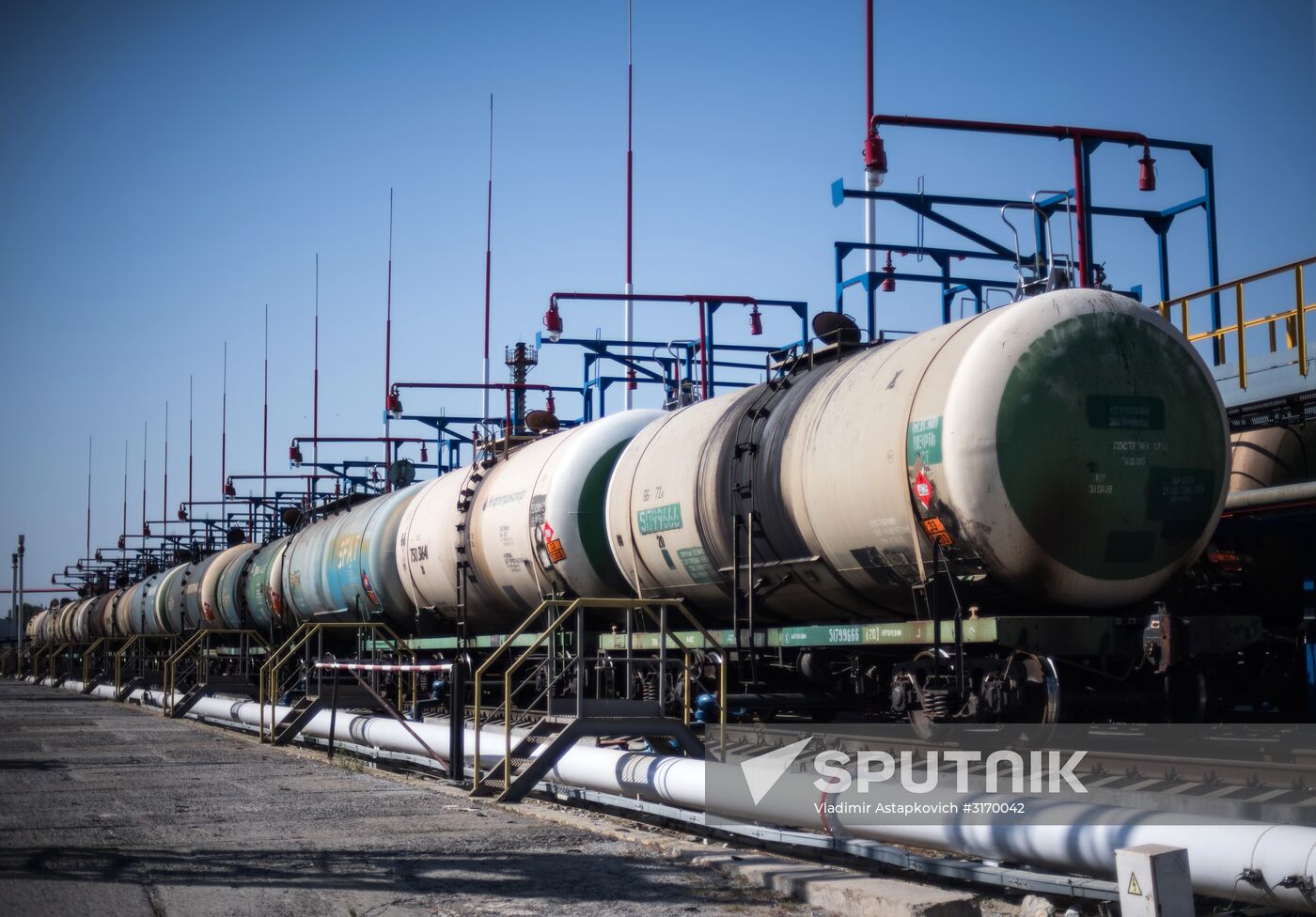 Commercial port of Novorossiysk