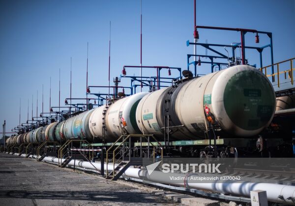 Commercial port of Novorossiysk