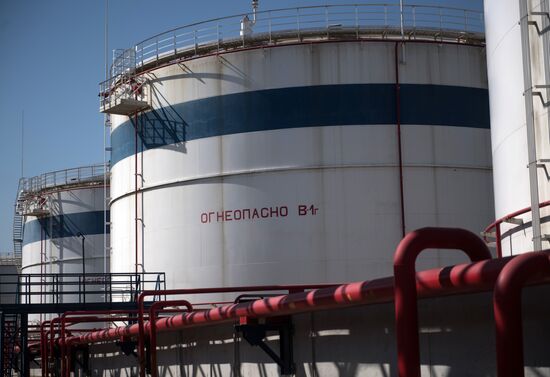 Commercial port of Novorossiysk