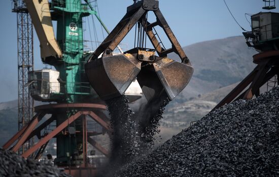 Commercial port of Novorossiysk