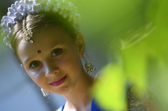 India's Independence Day celebrated in Sokolniki Park