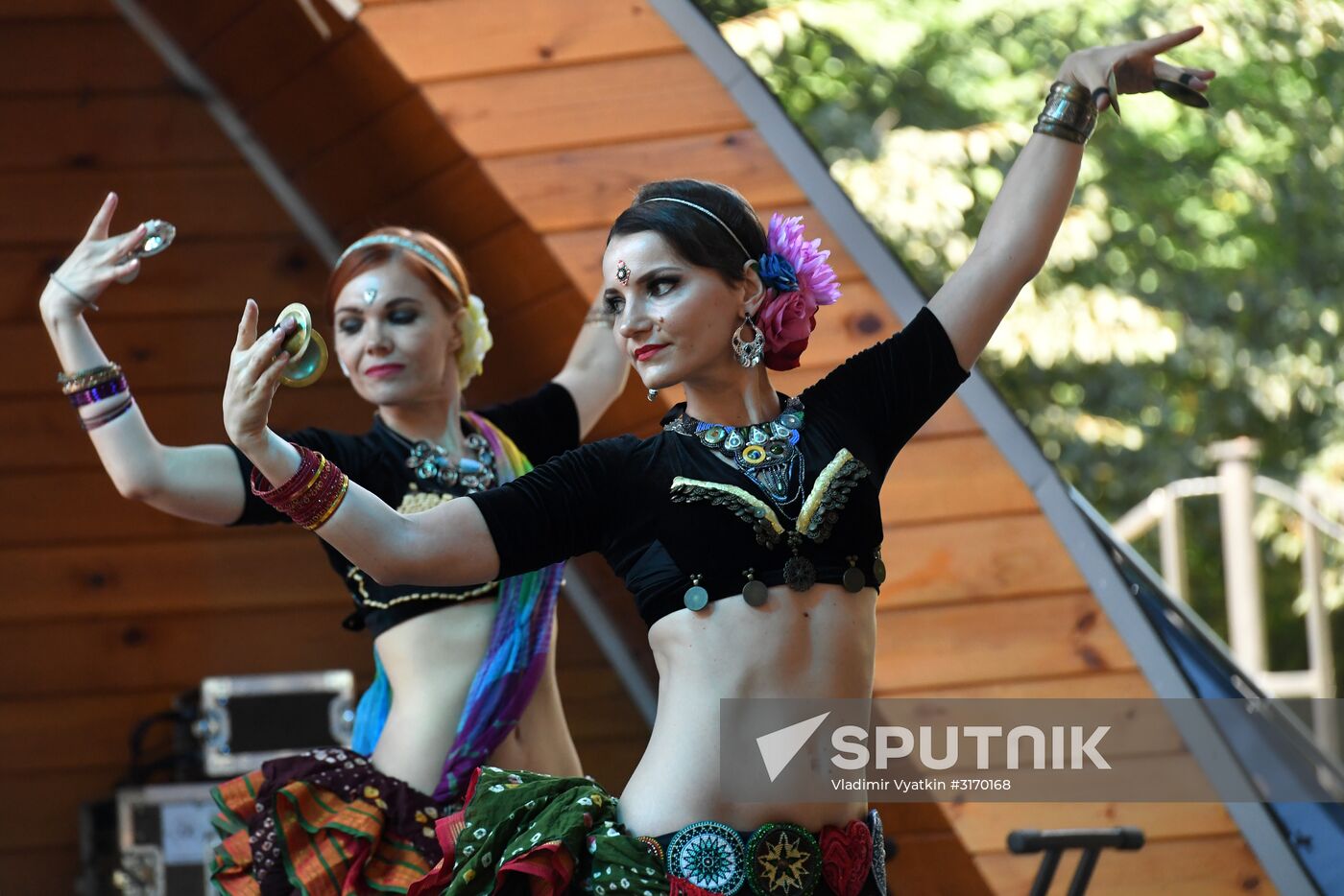 India's Independence Day celebrated in Sokolniki Park