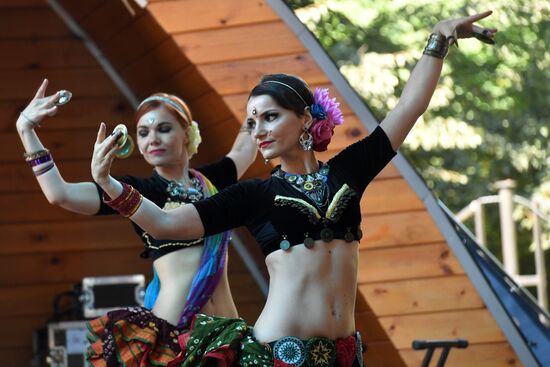 India's Independence Day celebrated in Sokolniki Park