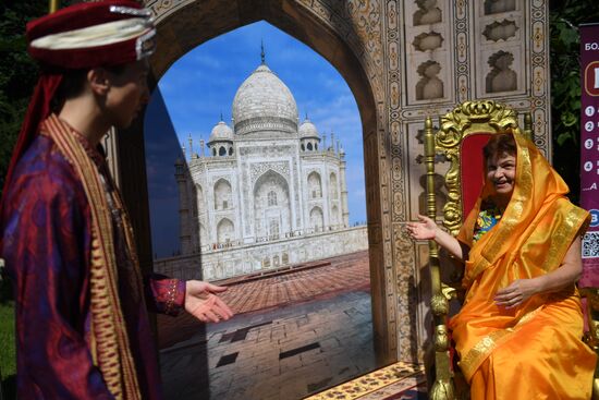 India's Independence Day celebrated in Sokolniki Park
