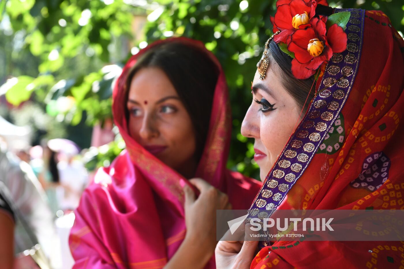 India's Independence Day celebrated in Sokolniki Park