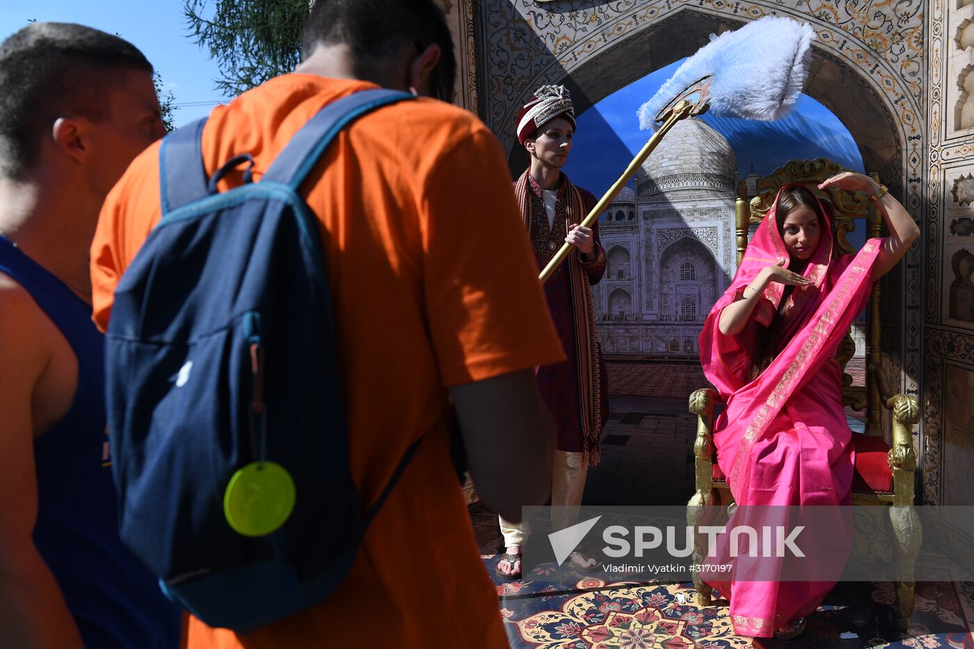 India's Independence Day celebrated in Sokolniki Park