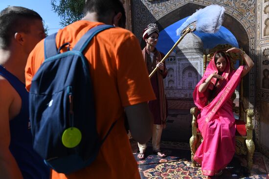 India's Independence Day celebrated in Sokolniki Park