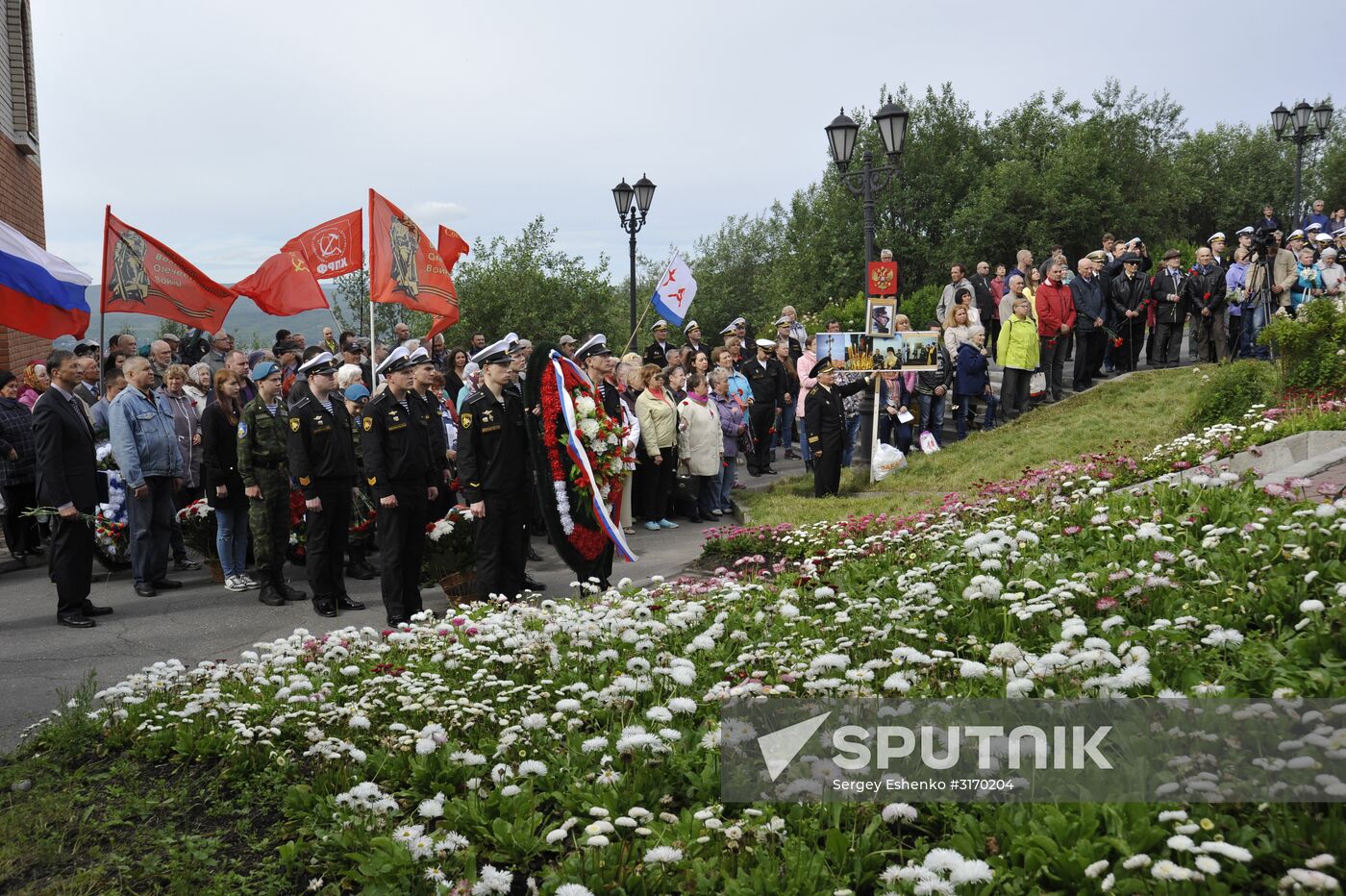 Commemorative events marking 17th anniversary of Kursk nuclear submarine disaster