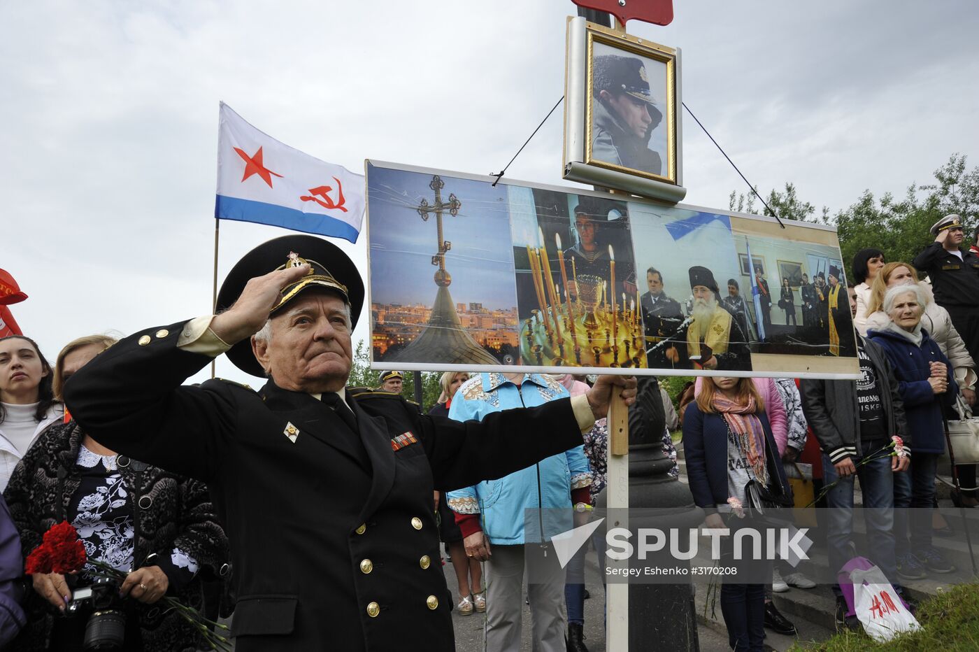 Commemorative events marking 17th anniversary of Kursk nuclear submarine disaster