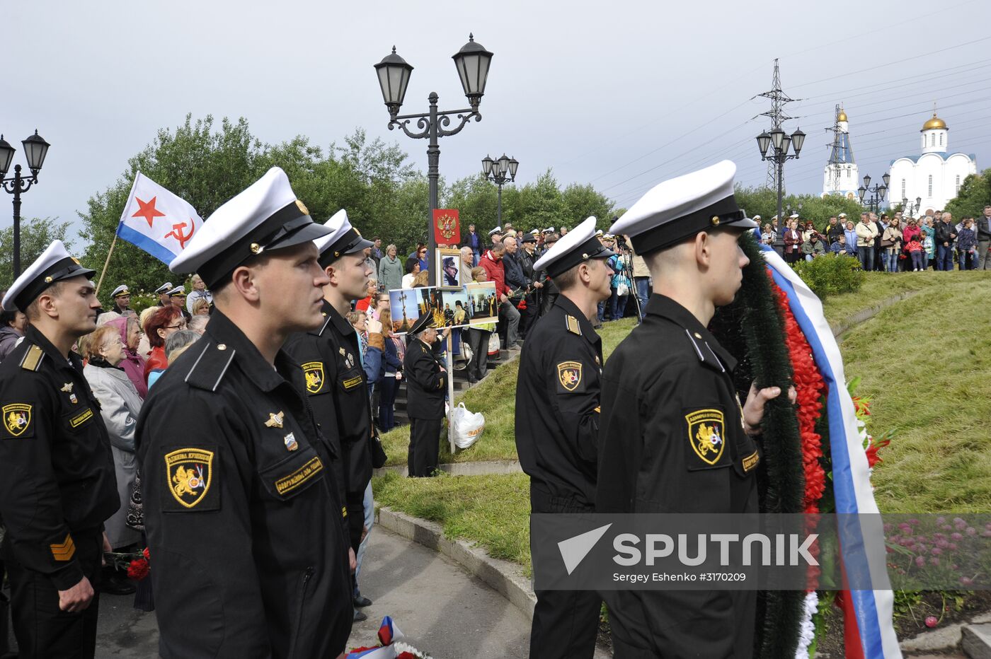 Commemorative events marking 17th anniversary of Kursk nuclear submarine disaster